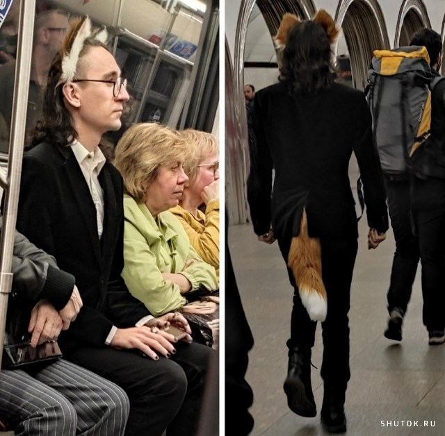 Модники из метро, 25 фото