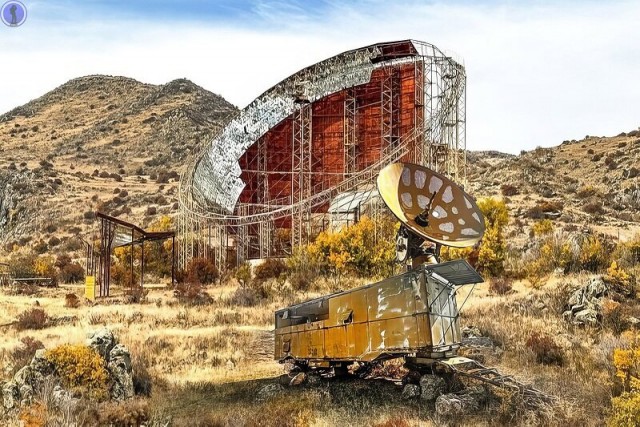 Заброшенная наука СССР: Недостроенный конденсатор солнечной энергии в горах, 36 фото и текст
