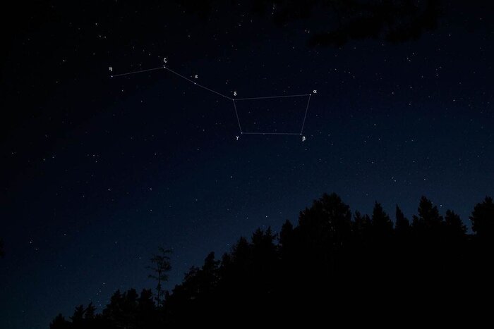 Как определять точное время с помощью созвездия Большой Медведицы? 5 фото и текст