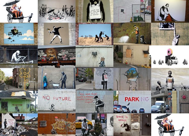 Бэнкси – самый таинственный и скандальный мастер граффити, 36 фото и текст