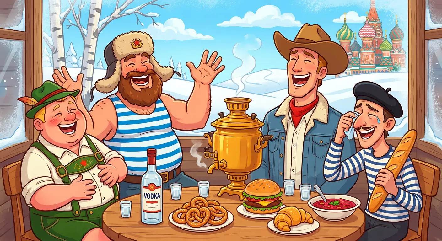 Анекдоты про русских: 55+ смешных шуток, мемов и историй — про новых русских, русский язык и загадочную душу